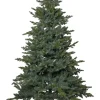 STAR Trading Künstliche Weihnachtsbäume<Weihnachtsbaum "Greyland" in Grau - (H)210 x Ø 142 cm