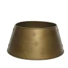 MARELIDA Künstliche Weihnachtsbäume<Weihnachtsbaumrock Abdeckung für Baumständer D: 57cm in gold