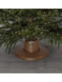MARELIDA Künstliche Weihnachtsbäume<Weihnachtsbaumständer Baumhöhe bis 2,1m mit Wassertank in gold