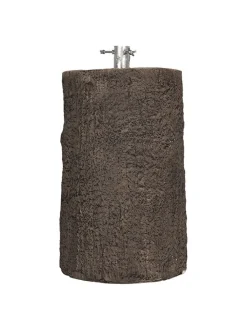 Clayre & Eef Künstliche Weihnachtsbäume<Weihnachtsbaumständer in Braun - (H)55 x Ø 32 cm