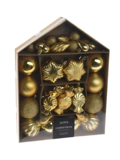 Home&Styling Collection Weihnachtsschmuck<Weihnachtskugeln in gold
