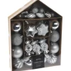 Home&Styling Collection Weihnachtsschmuck<Weihnachtskugeln in silbern
