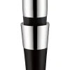 WMF Koch- & Backutensilien<Weinausgießer in Silber/ Schwarz - (L)4 cm