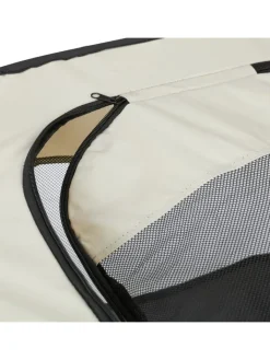 relaxdays Hunde<Welpenauslauf in Mehrfarbig - (B)90 x (H)60 x (T)68 cm