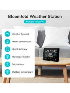 Bloomfold Technikzubehör<Wetterstation "AirWatch " in Schwarz