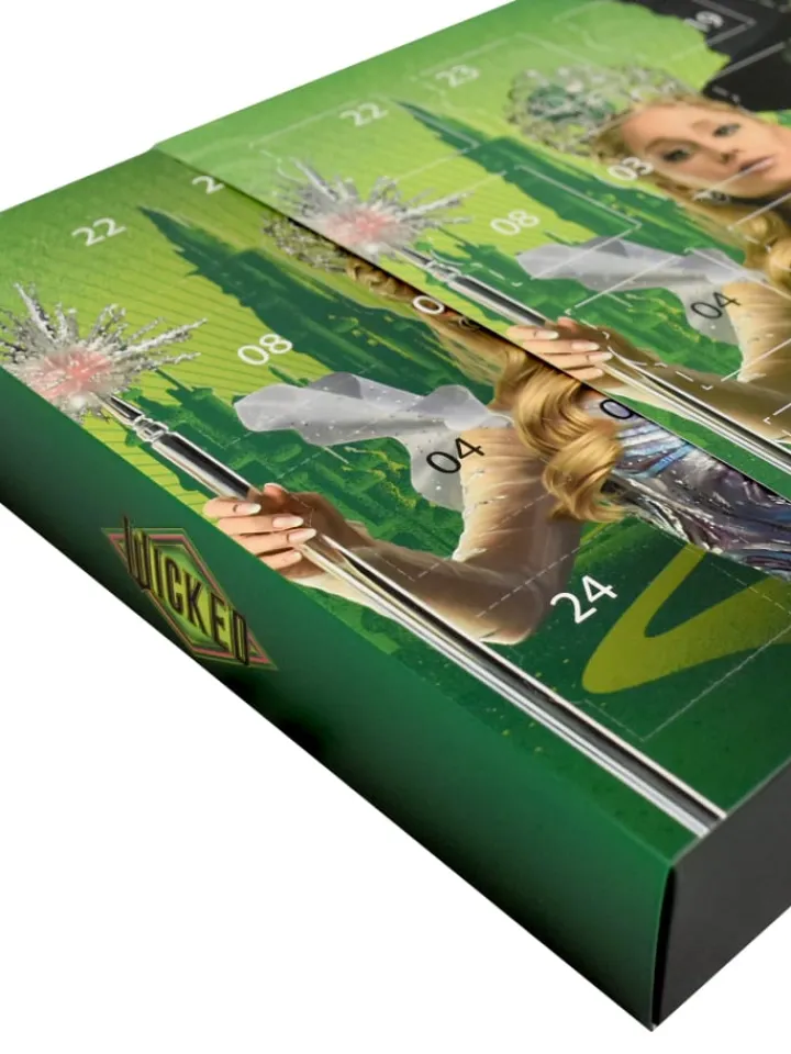 United Labels Adventskalender<Wicked Socken Adventskalender mit 12 Paar kurz und lang in Mehrfarbig