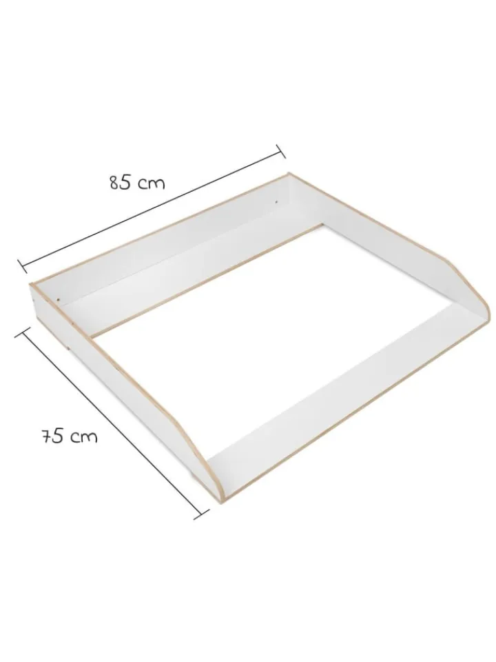 Jonka Babymöbel<Wickelaufsatz für IKEA Hemnes Kommoden - in weiss