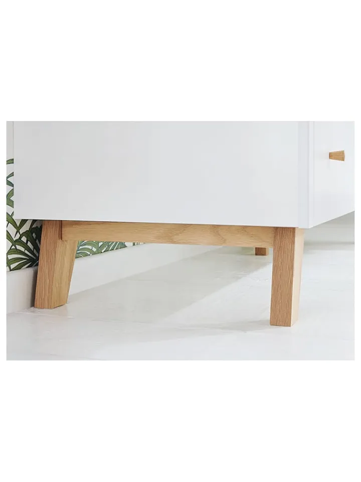 Pinolino Kindermöbel|Babymöbel<Wickelkommode "Pan" in Weiß - (B)140 x (H)101 x (T)78 cm