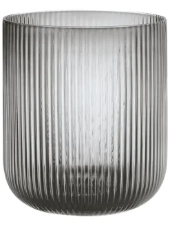 Blomus Kerzen, Vasen & Mehr<Windlicht ''Ven'' in Grau - (H)20 x Ø 17 cm