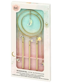 moses. Wohndekoration<Windspiel "Omm for you" in Gold/ Bunt