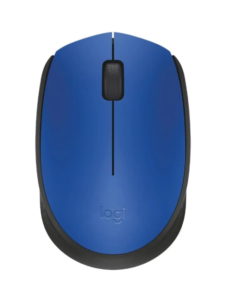 Logitech Tablets, Konsolen & Elektronisches Spielzeug<Wireless M171 Kabellose Maus in Blau - Ideal für Büro und in Blau