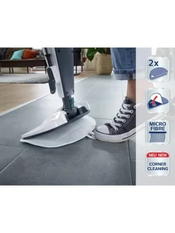 Leifheit Putz- & Waschutensilien<Wischpads für Dampfreiniger "CleanTenso Power" in Türkis - 2 Stück