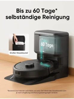 Anker Staubsauger<Wischroboter L60 Hybrid SES EU Version in schwarz
