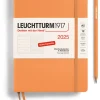 LEUCHTTURM1917 Büro- & Schulbedarf<Wochenkalender & Notizbuch in Apricot - A5