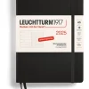 LEUCHTTURM1917 Büro- & Schulbedarf<Wochenkalender & Notizbuch in Schwarz - A5