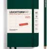 LEUCHTTURM1917 Büro- & Schulbedarf<Wochenplaner in Dunkelgrün - A6