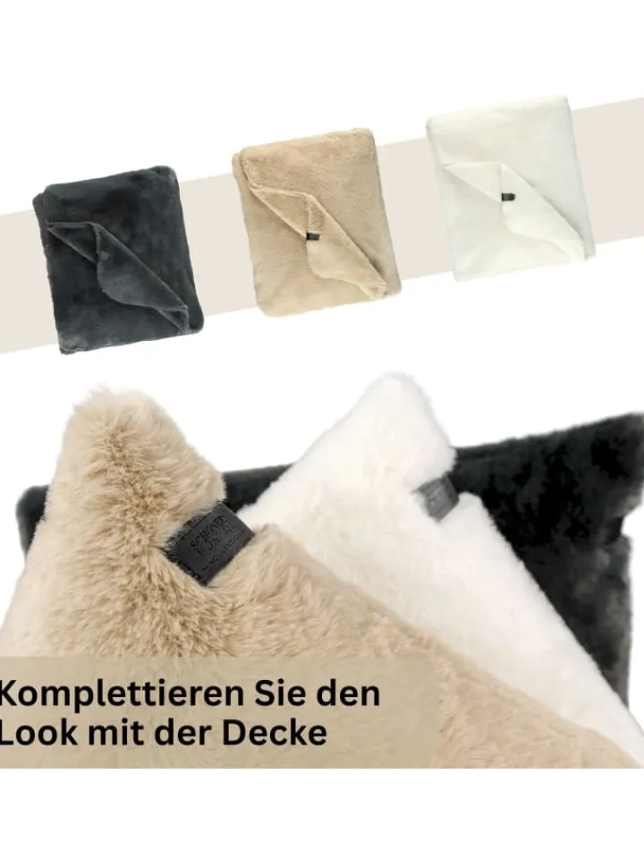 Schöner Wohnen Kollektion Wohndecken & Plaids<Wohndecke ELEGANCE in Beige