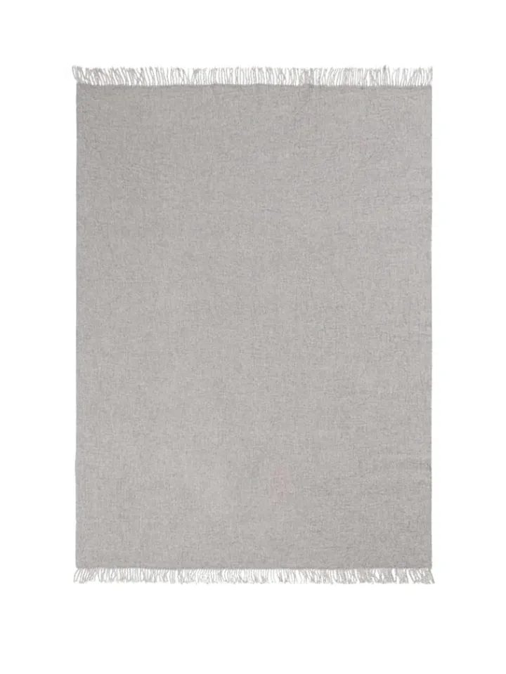 Lanerossi Wohndecken & Plaids<Wohndecke in Grau/ Anthrazit - (L)180 x (B)130 cm
