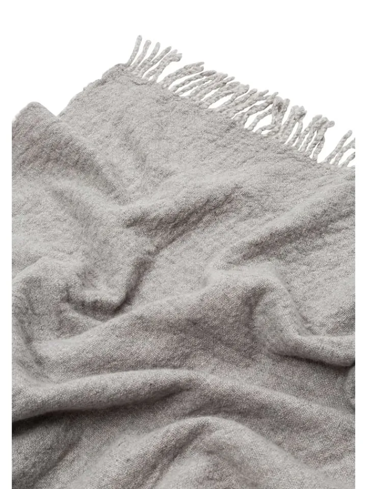 Lanerossi Wohndecken & Plaids<Wohndecke in Grau/ Anthrazit - (L)180 x (B)130 cm