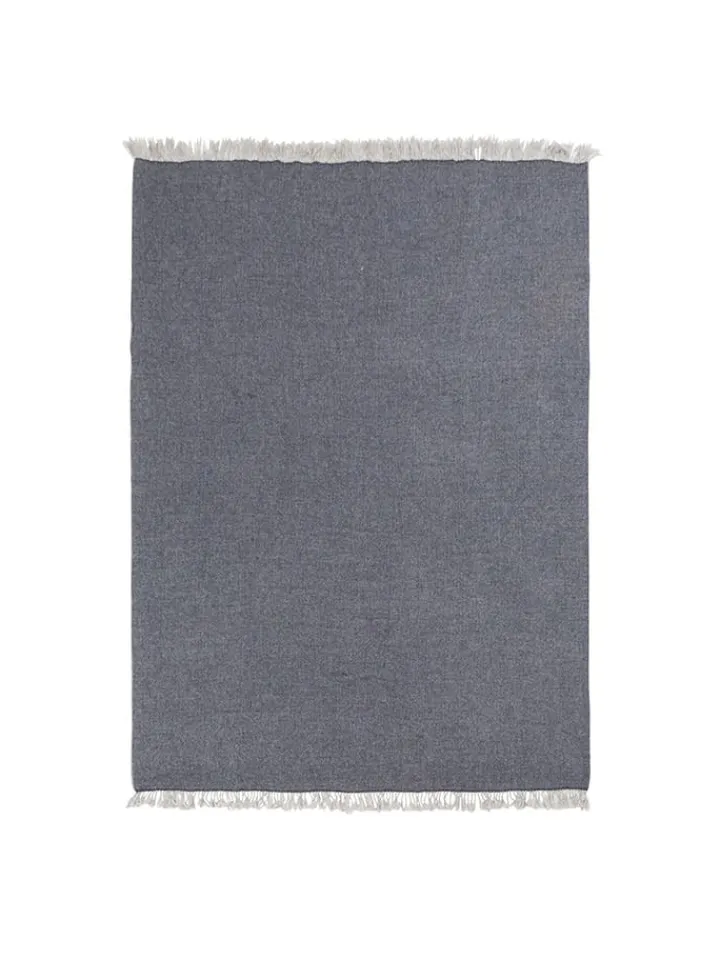 Lanerossi Wohndecken & Plaids<Wohndecke in Grau/ Anthrazit - (L)180 x (B)130 cm