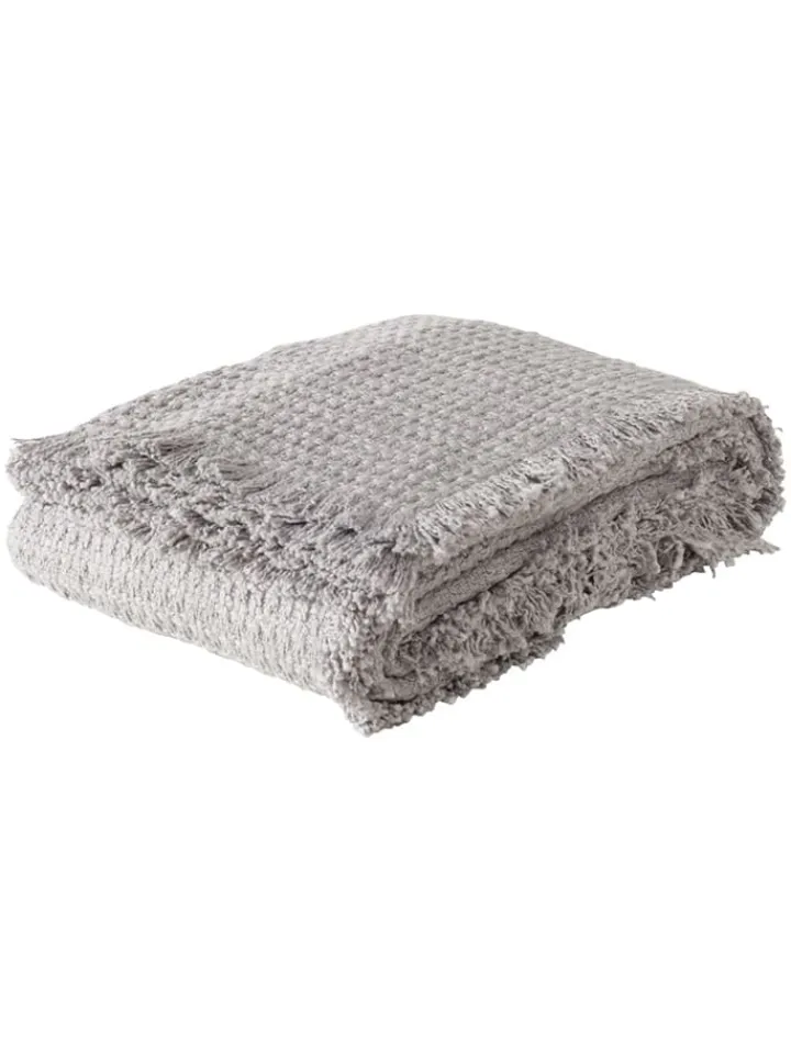 Boltze Wohndecken & Plaids<Wohndecke "Karma" Grau - (L)170 x (B)130 cm