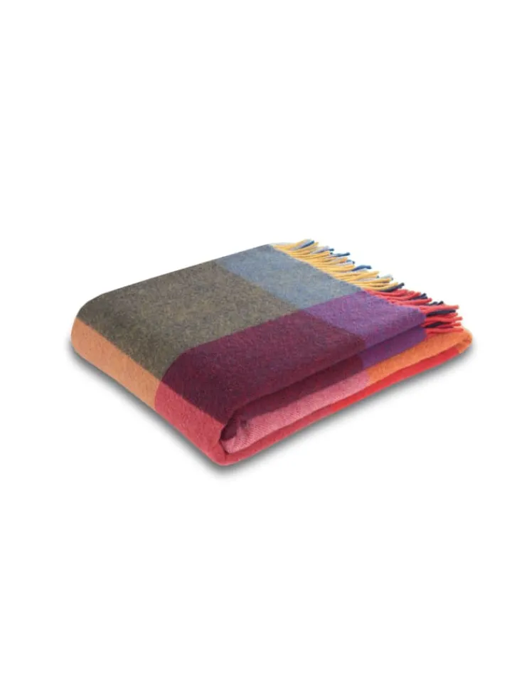 biederlack Wohndecken & Plaids<Wohndecke Kaschmirplaid in bright square