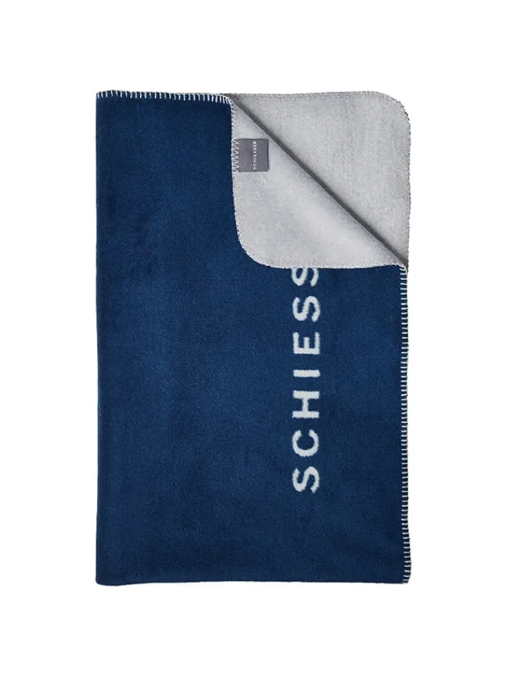 Schiesser Wohndecken & Plaids<Wohndecke "Klara" in Dunkelblau