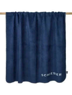 Schiesser Wohndecken & Plaids<Wohndecke "Klara" in Dunkelblau