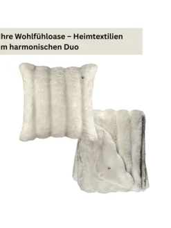 SPORTALM Kitzbühel Wohndecken & Plaids<Wohndecke LUXE 1 in Beige