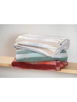 David Fussenegger Wohndecken & Plaids<Wohndecke "Savona - Farbverlauf" in Beige/ Creme