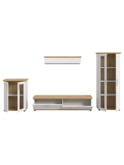 xonox.home Möbel-Sets<Wohnkombination (B/H/T: 336x161x40 cm) in Sibiu Lärche Nachbildung