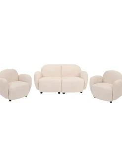 MCW Möbel-Sets<Wohnzimmer-Set P33, Creme
