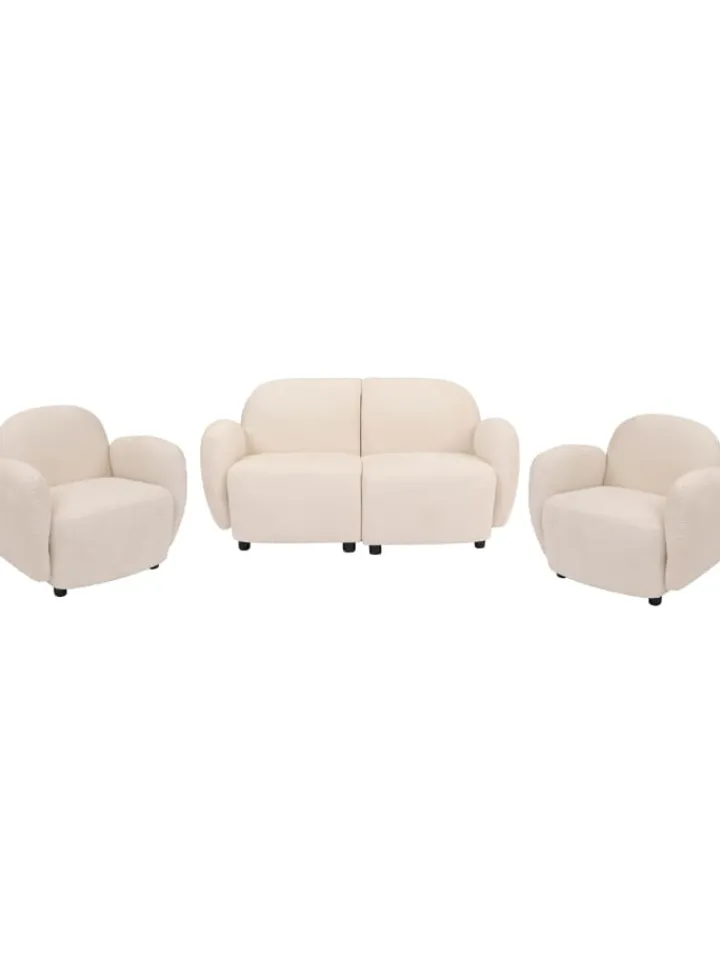 MCW Möbel-Sets<Wohnzimmer-Set P33, Creme