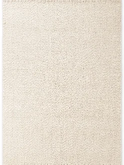 Hanse Home Teppiche & Fußmatten<Woll-Teppich "Majoli" in Creme/ Weiß
