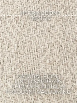 Hanse Home Teppiche & Fußmatten<Woll-Teppich "Majoli" in Creme/ Weiß