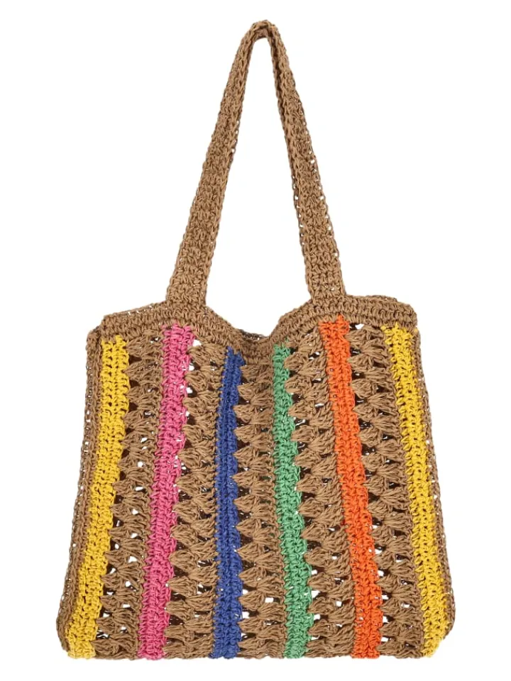 usha FESTIVAL Einkaufstaschen & -Trolleys<Women Tote Bag in Beige Multicolor