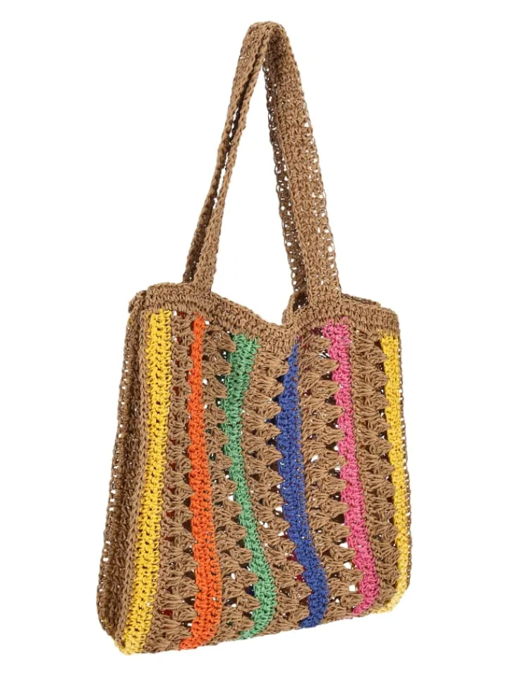 usha FESTIVAL Einkaufstaschen & -Trolleys<Women Tote Bag in Beige Multicolor
