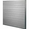 MCW Gartenmöbel<WPC-Sichtschutz Savoie, 3er Set, 5,6m grau