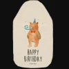 Mr. & Mrs. Panda Wärmflaschen & -Kissen<Wärmekissen Bär Geburtstag mit Spruch in Weiß