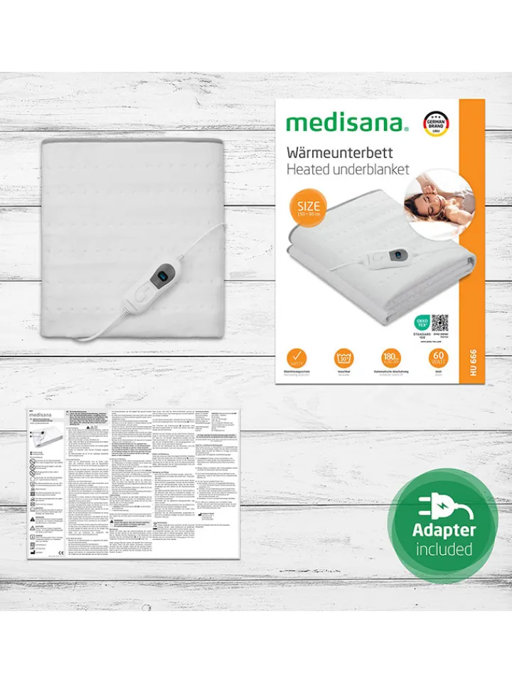 Medisana Technik|Pflege & Gesundheit<Wärmeunterbett "HU 666" in Weiß