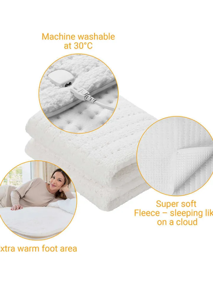 Medisana Pflege & Gesundheit<Wärmeunterbett "Maxi Fleece HU 672" in Weiß