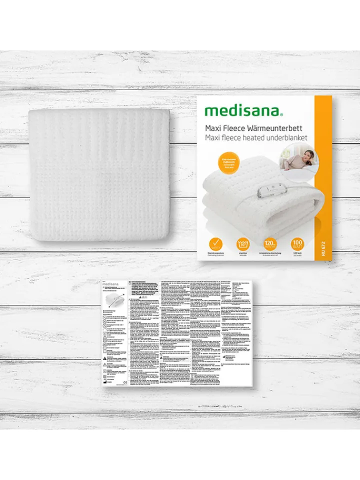 Medisana Pflege & Gesundheit<Wärmeunterbett "Maxi Fleece HU 672" in Weiß