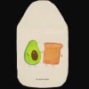 Mr. & Mrs. Panda Wärmflaschen & -Kissen<Wärmflasche Avocado Toast ohne Spruch in Weiß