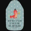 Mr. & Mrs. Panda Wärmflaschen & -Kissen<Wärmflasche Hummer Weizen mit Spruch in Blau Pastell