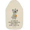 Mr. & Mrs. Panda Wärmflaschen & -Kissen<Wärmflasche Koala Geschenk mit Spruch in Weiß