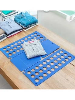 InnovaGoods Weitere Haushaltshelfer<Wäschefaltbrett in Blau
