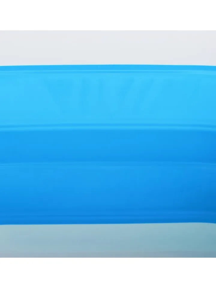 relaxdays Wäschekörbe & -Ständer<Wäschekorb "faltbar" in Blau - 36 l