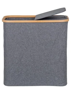 House Nordic Wäschekörbe & -Ständer<Wäschekorb in Anthrazit - (B)33 x (H)54 x (T)54 cm