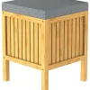 Schütte Wäschekörbe & -Ständer<Wäschekorb in Hellbraun - (B)39 x (H)52 x (T)39 cm
