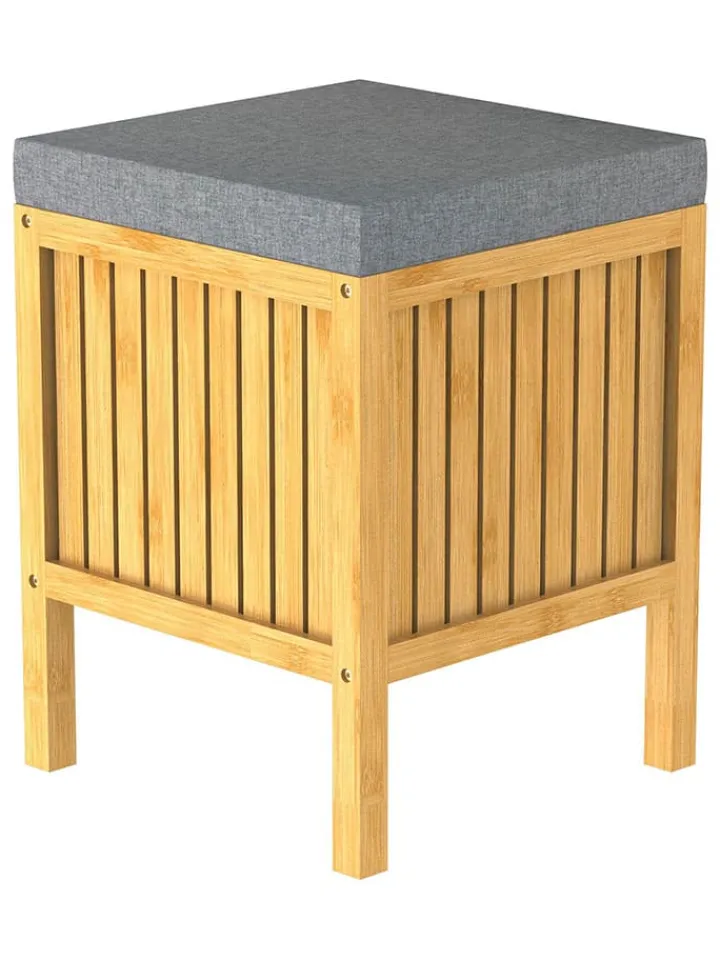 Schütte Wäschekörbe & -Ständer<Wäschekorb in Hellbraun - (B)39 x (H)52 x (T)39 cm